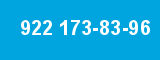922 173-83-96 922 173-83-96
